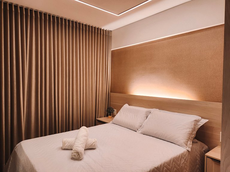 Estúdio com varanda na melhor vista da Barra-206