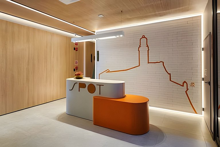 Estúdio com varanda na melhor vista da Barra-503