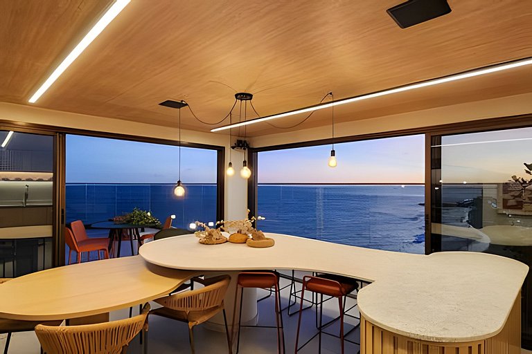 Estúdio com varanda na melhor vista da Barra-503