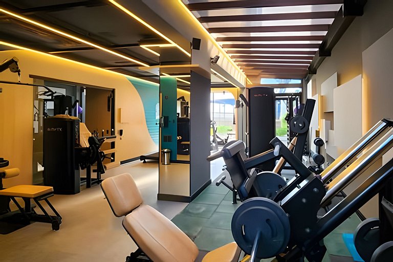 Estúdio com varanda na melhor vista da Barra-504