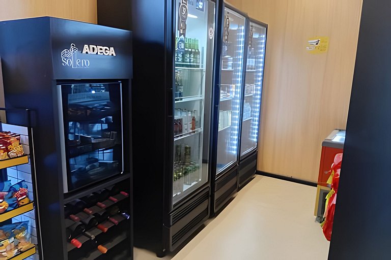 Estúdio com varanda na melhor vista da Barra-504