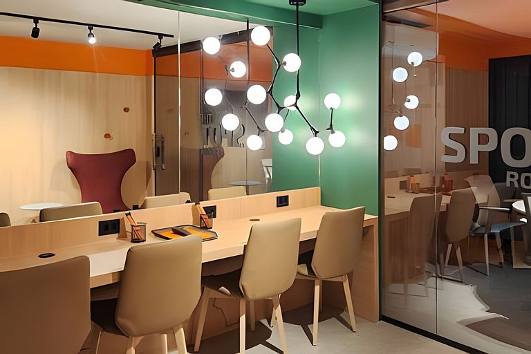 Estúdio com varanda na melhor vista da Barra-202