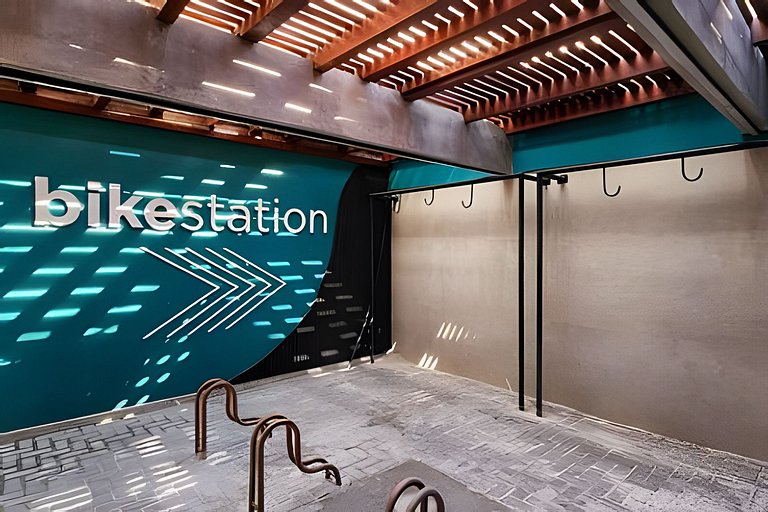 Estúdio com varanda na melhor vista da Barra-202