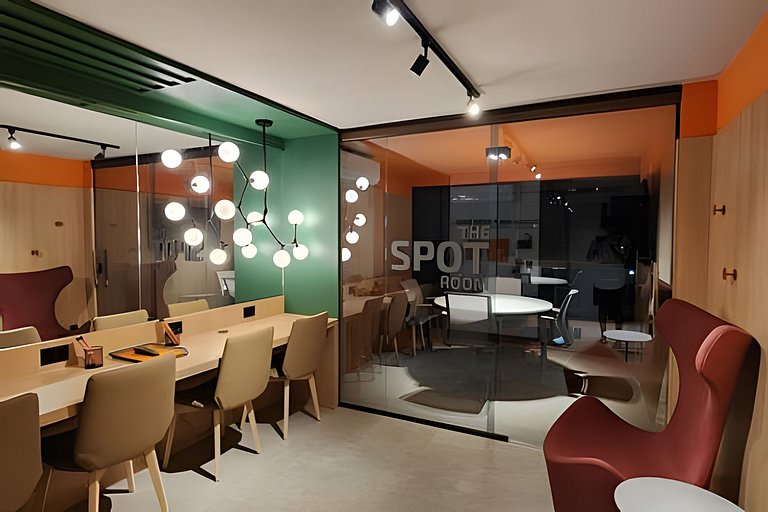 Estúdio com varanda na melhor vista da Barra-202