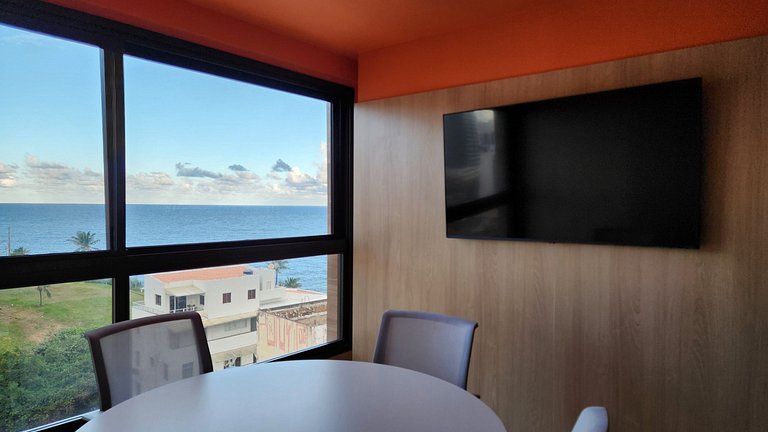 Estúdio com varanda na melhor vista da Barra-206