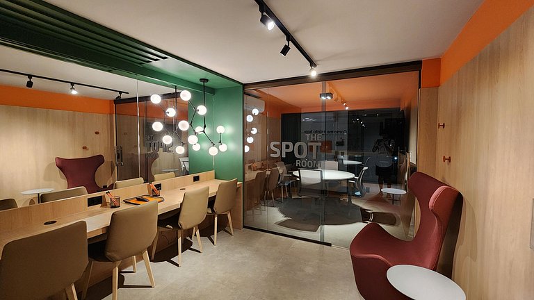 Estúdio com varanda na melhor vista da Barra-206