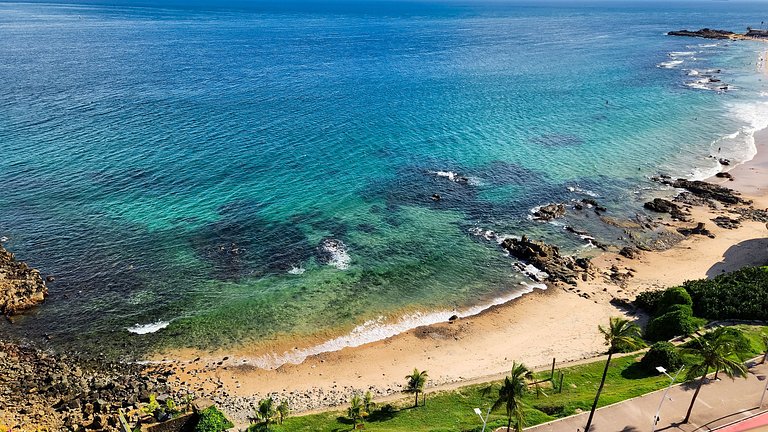 Estúdio com varanda na melhor vista da Barra-206