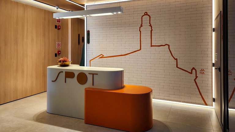 Estúdio com varanda na melhor vista da Barra-206