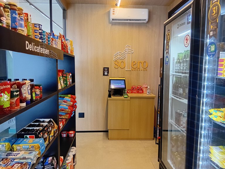 Estúdio com varanda na melhor vista da Barra-206