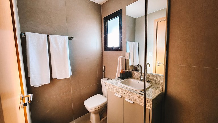 Estúdio com varanda na melhor vista da Barra-1003