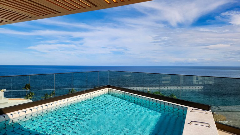 Estúdio com varanda na melhor vista da Barra-1003