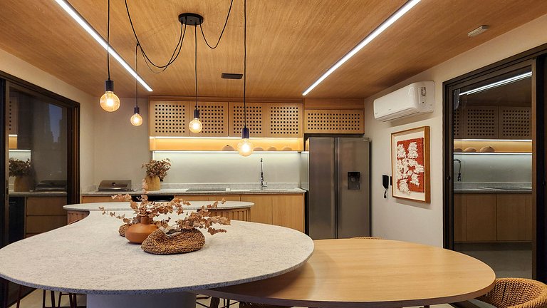 Estúdio com varanda na melhor vista da Barra-1003