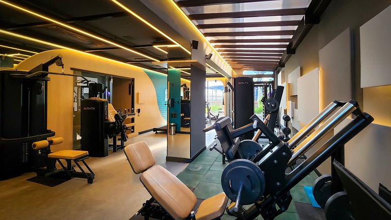 Estúdio com varanda na melhor vista da Barra-1003