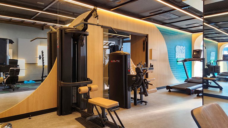 Estúdio com varanda na melhor vista da Barra-1003