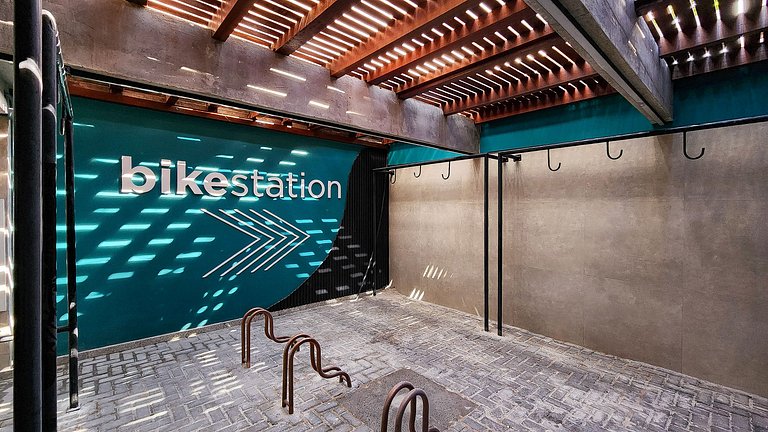 Estúdio com varanda na melhor vista da Barra-1003