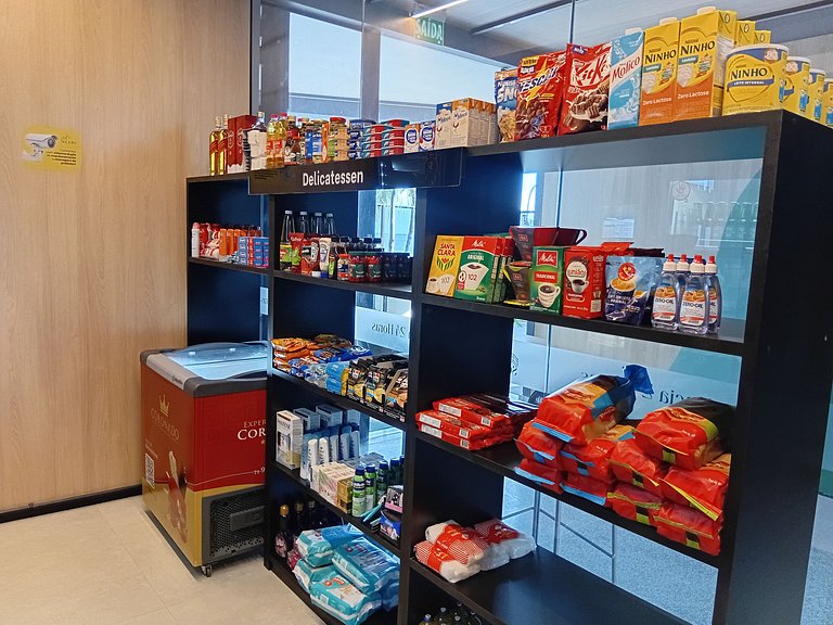 Estúdio com varanda na melhor vista da Barra-1003