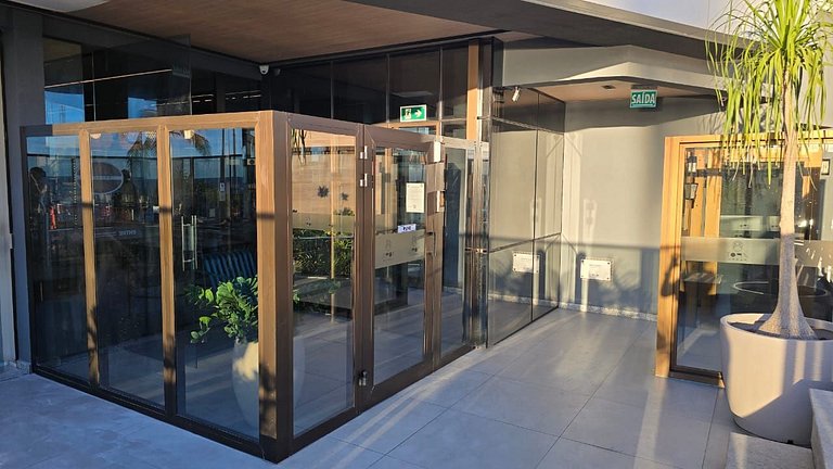 Estúdio com varanda na melhor vista da Barra-1003