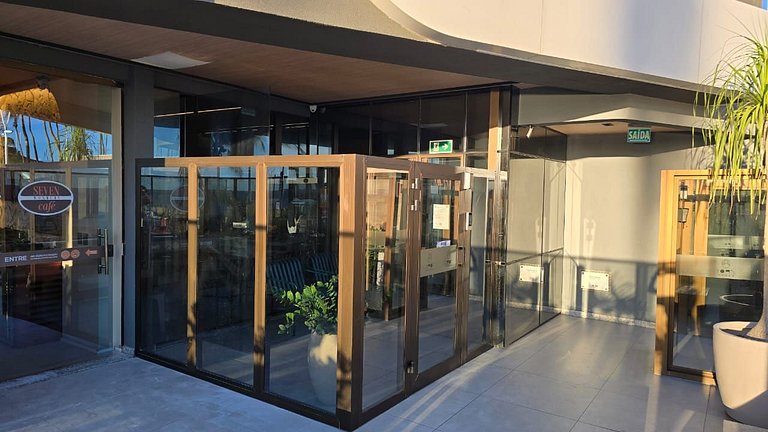 Estúdio com varanda na melhor vista da Barra-1003